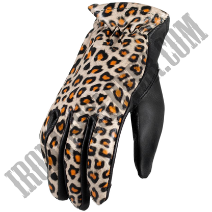 Women's Roper Gloves in Cheetah