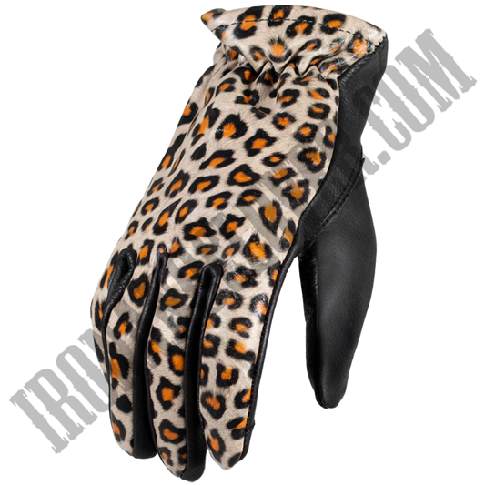 Women's Roper Gloves in Cheetah