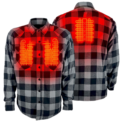 Gerbing 7V Battery Heated Flannel Shirt