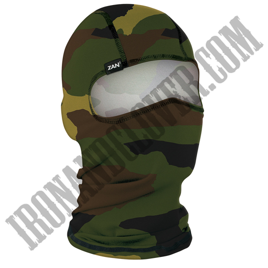 Woodland Camo Polyester Balaclava