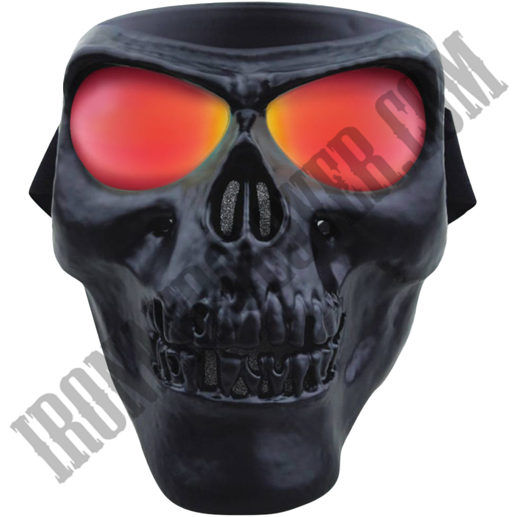 Skull Face Mask in Black