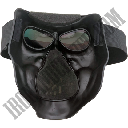 Skull Face Mask in Black