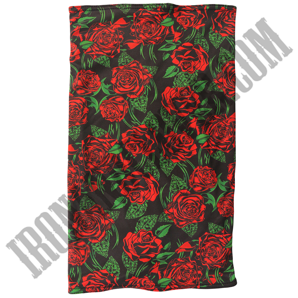 Wild Roses Microfiber Lined Neck Gaiter