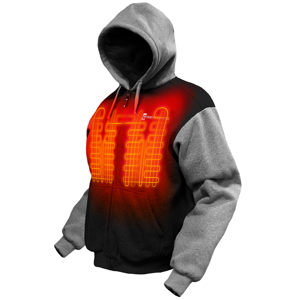 Gerbing 7V Battery Heated Hoodie Sweatshirt