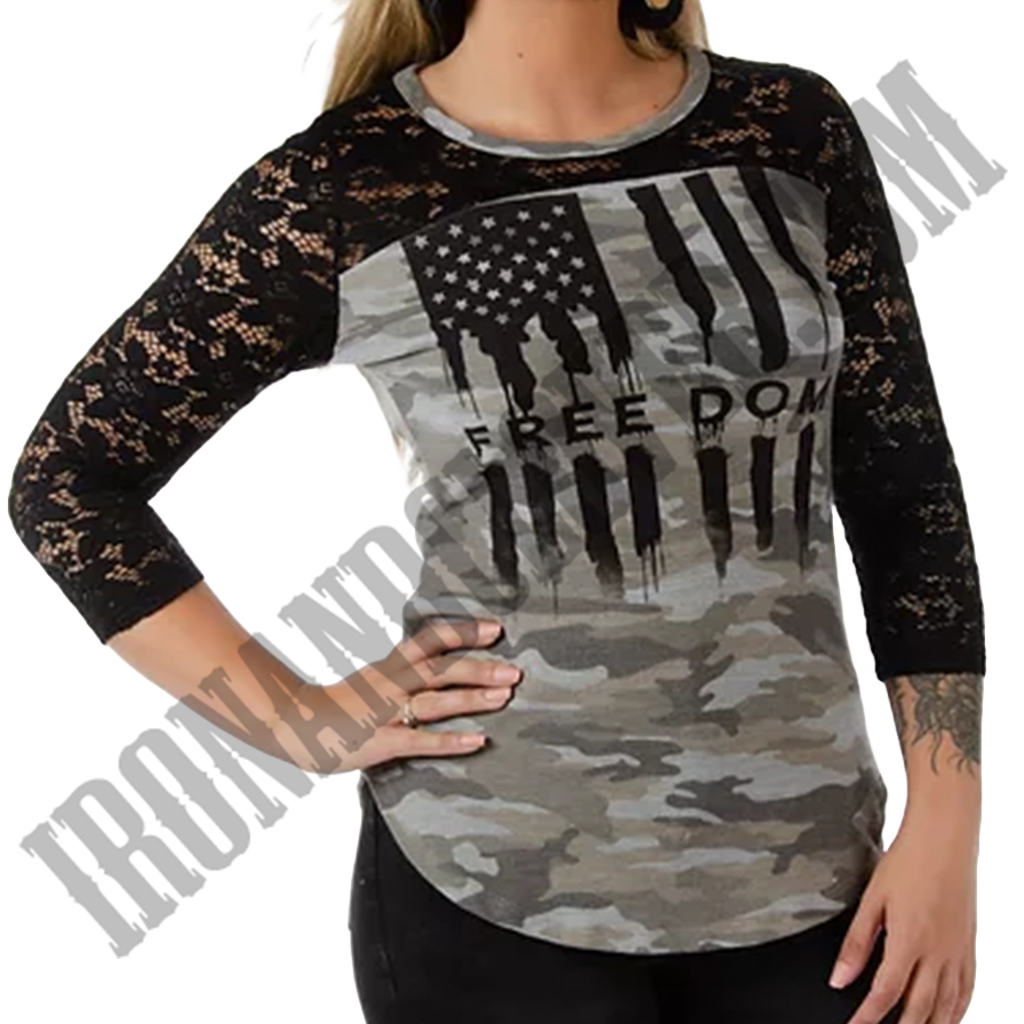 Bleeding Freedom Thermal Tee