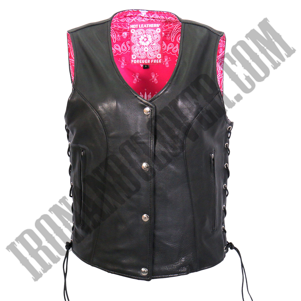 Pink Paisley Vest