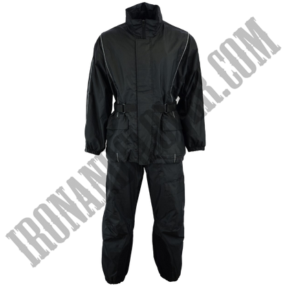 Unisex Rain Suit in All Black