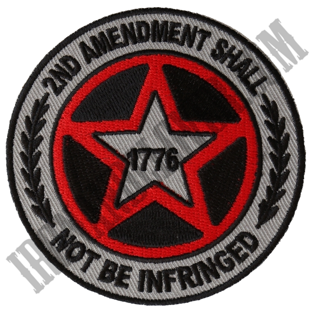 2nd Amendment Shall Not be Infringed Star Patch