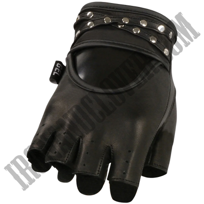 Fingerless Studded Glove