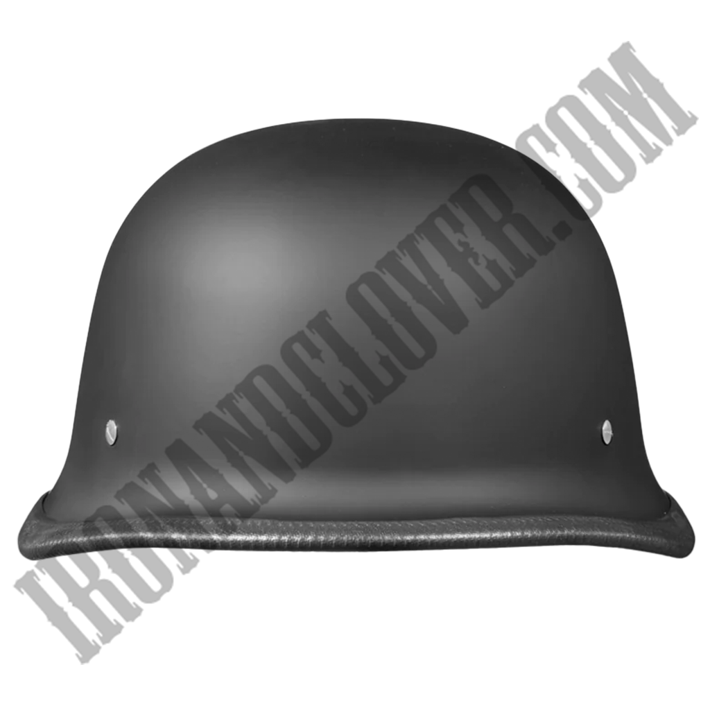 Daytona German Helmet in Dull Black