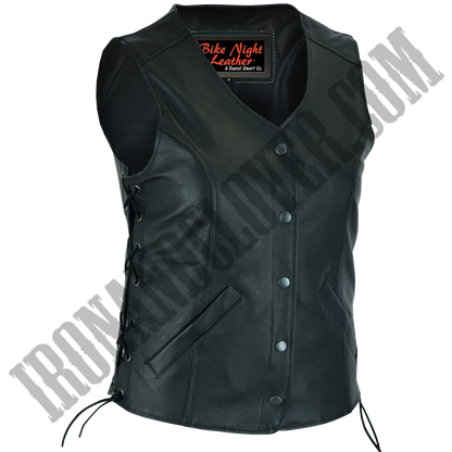 Longer Body Vest with Side Laces