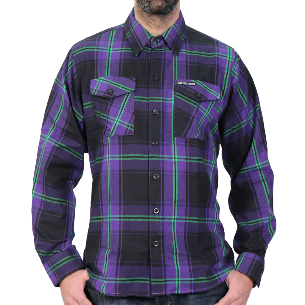 Men's Flannel Shirt in Voodoo