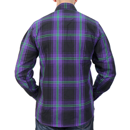 Men's Flannel Shirt in Voodoo