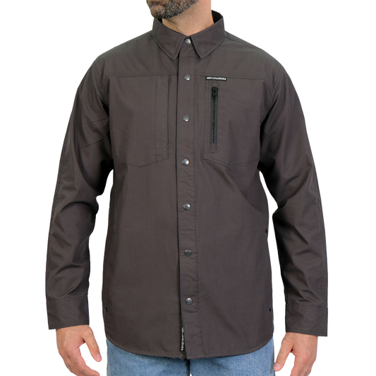 Performance Riding Shirt in Matte Black