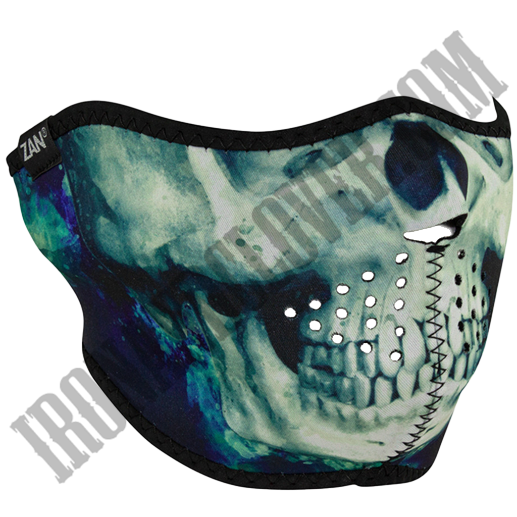 Paint Skull Half Face Mask