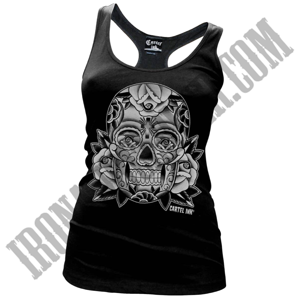 Sugar Skull Raceback Tank