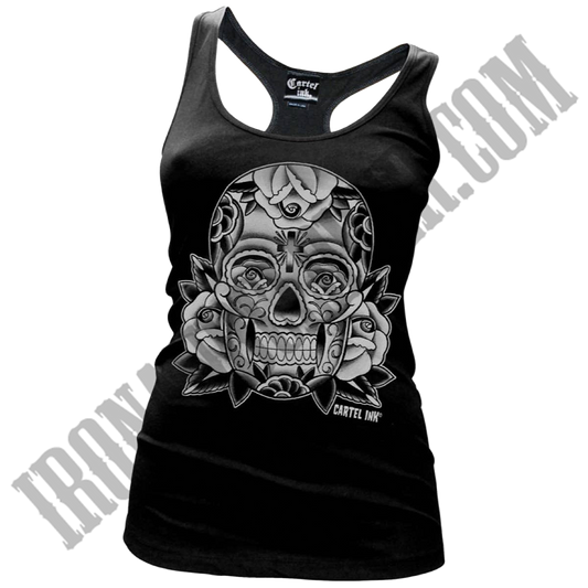 Sugar Skull Raceback Tank