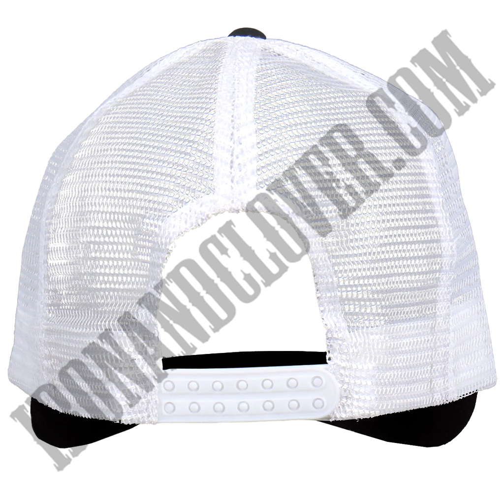 Knuckles Black & White Trucker Hat