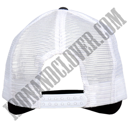 Knuckles Black & White Trucker Hat