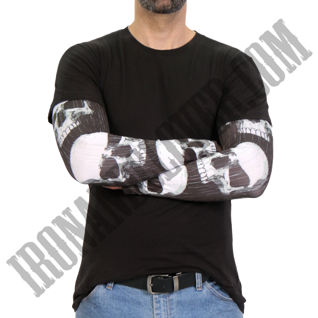 2nd Amendment Skull Arm Sleeves