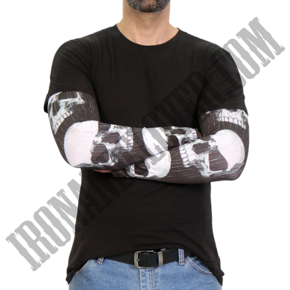 2nd Amendment Skull Arm Sleeves