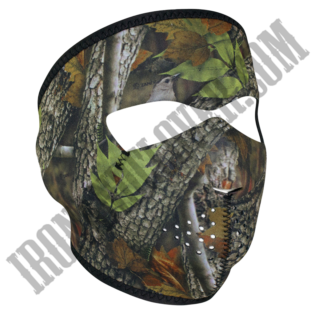 Forest Camo Full Face Mask