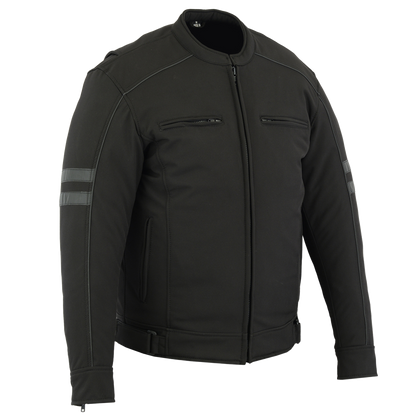 All Season Motorcycle Jacket with Reflective Sleeves