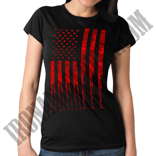 Bullet Flag Full Cut Tee