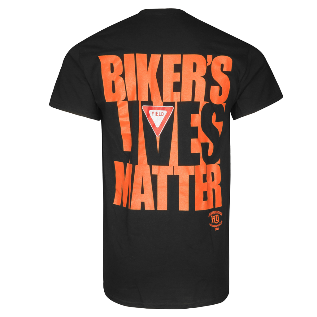 Biker Lives Matter T-Shirt in Black