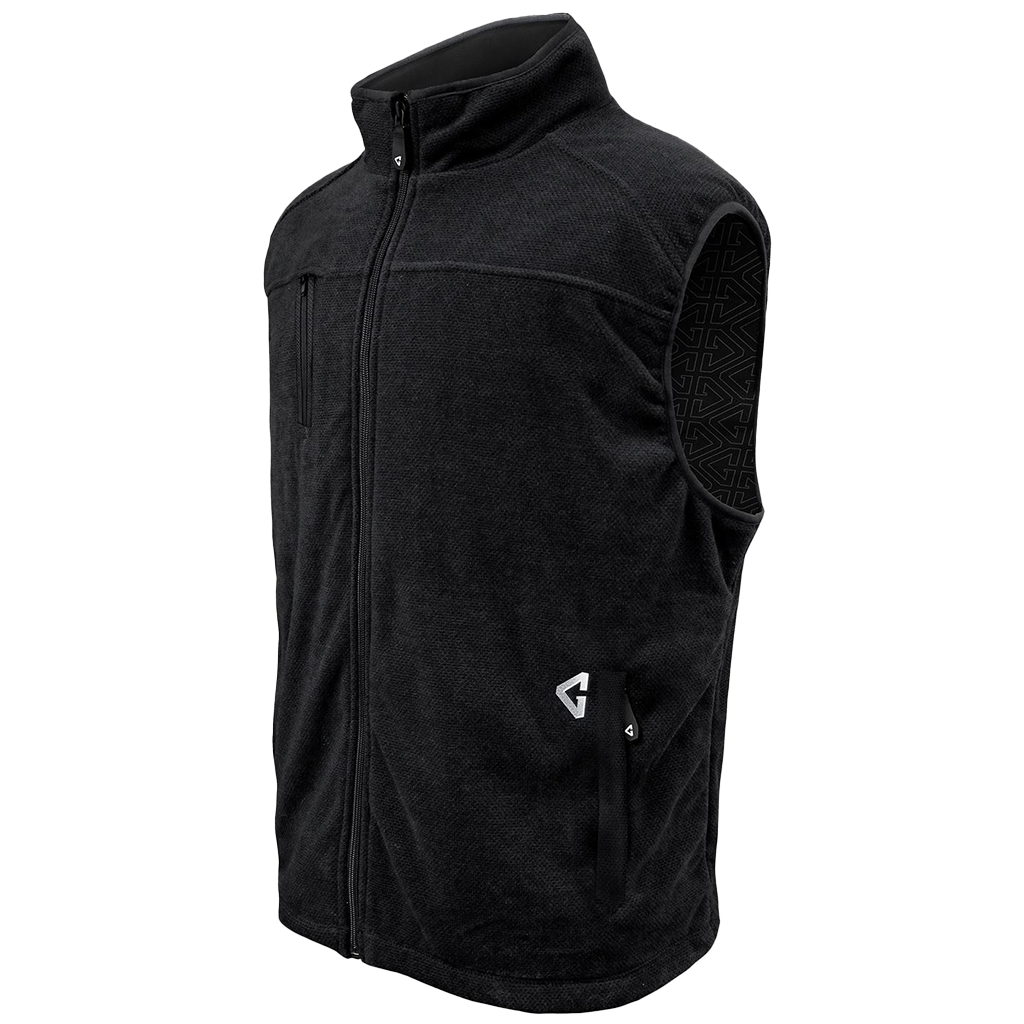 Gerbing 7V Men's Thermite Fleece Heated Vest 2.0 in Black