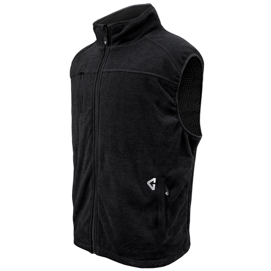 Gerbing 7V Men's Thermite Fleece Heated Vest 2.0 in Black