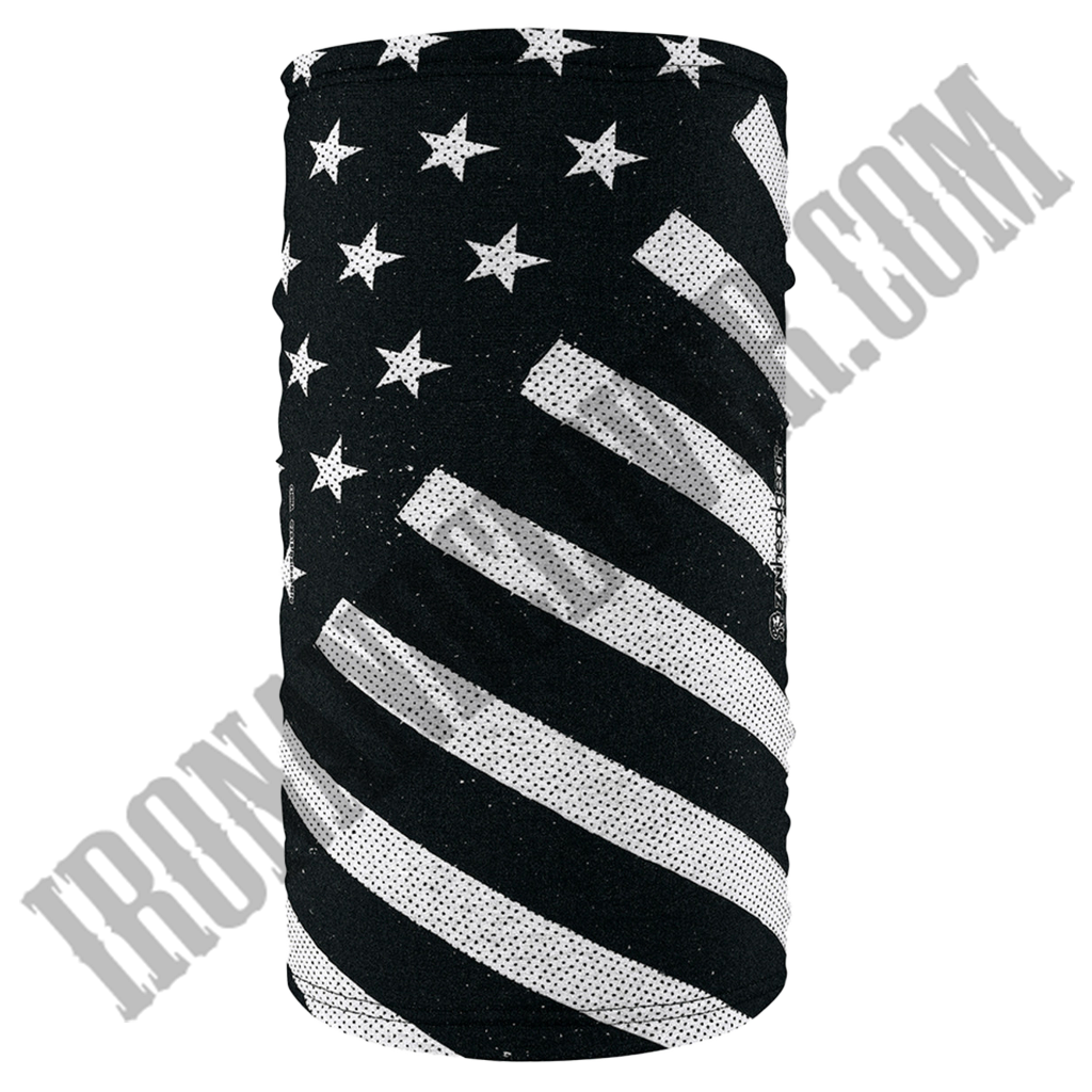 Black & White Flag Fleece Lined Motley Tube®