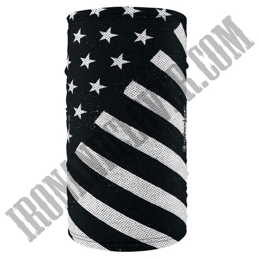 Black & White Flag Fleece Lined Motley Tube®