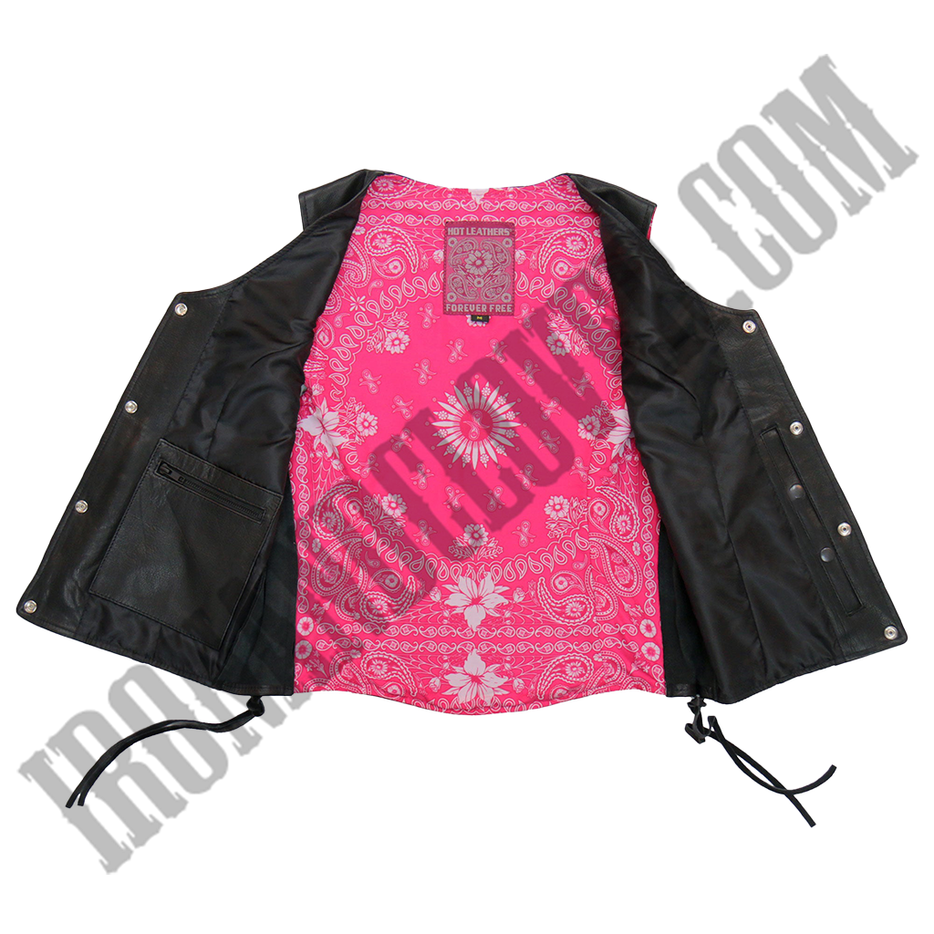 Pink Paisley Vest