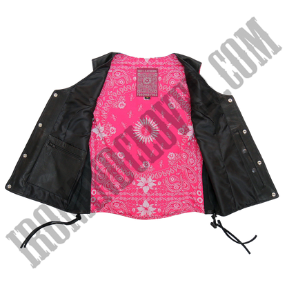 Pink Paisley Vest