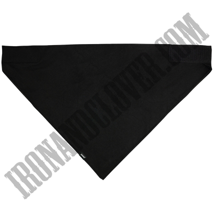 Black Half Bandanna