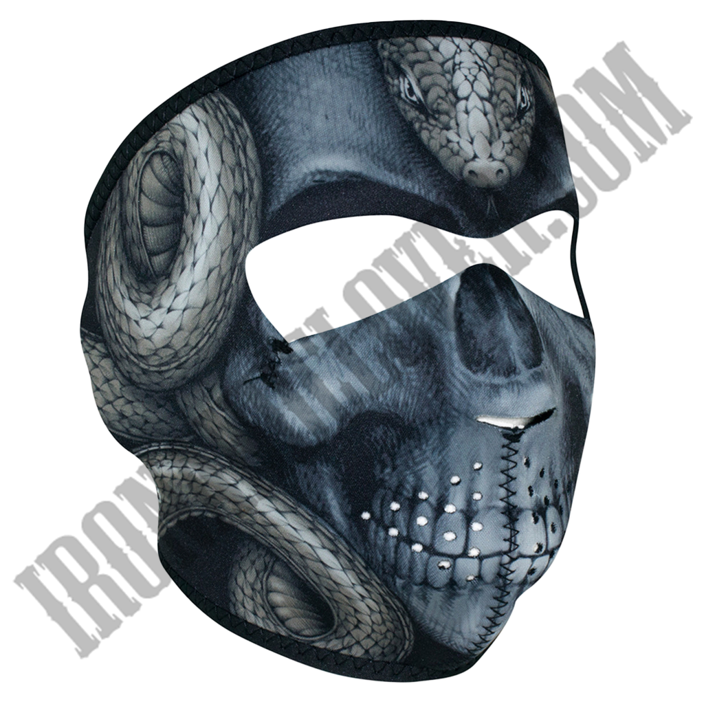 Snake Skull Full Face Mask