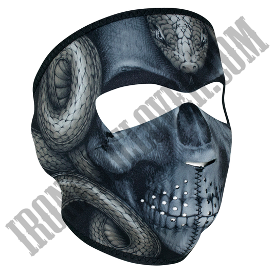 Snake Skull Full Face Mask