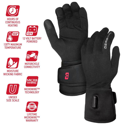 Gerbing Men's 12V Heated Glove Liners