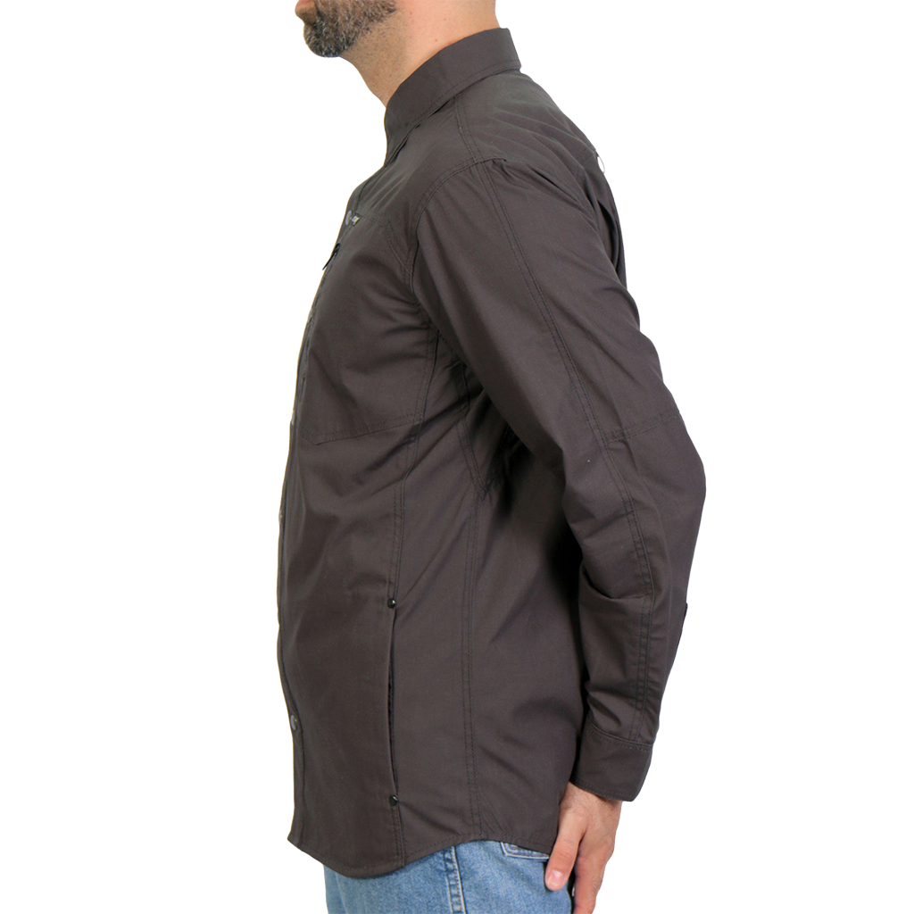 Performance Riding Shirt in Matte Black