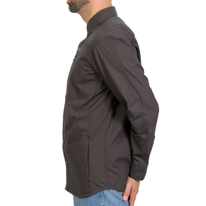 Performance Riding Shirt in Matte Black