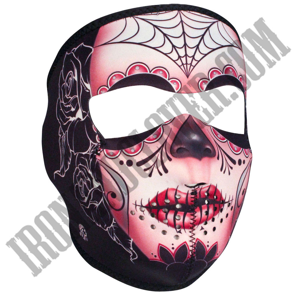 Sugar Skull Full Face Mask