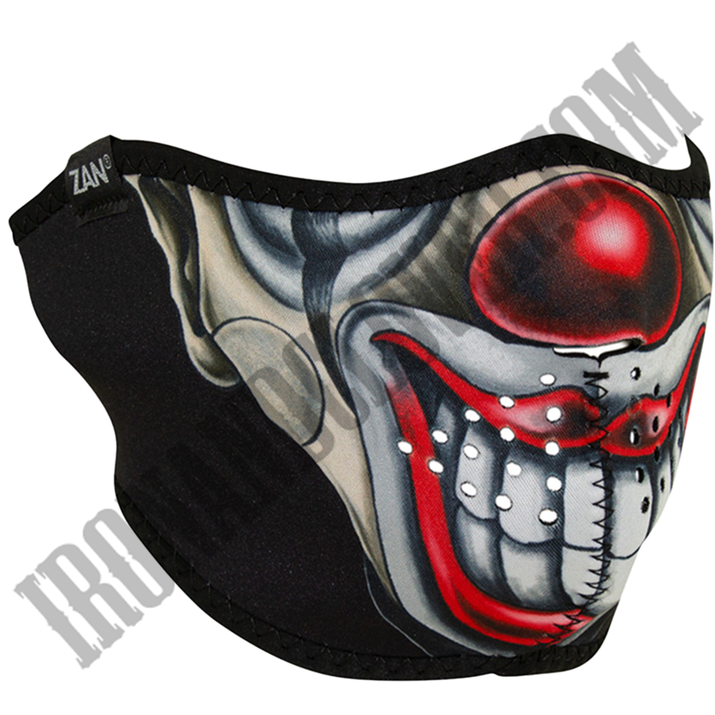 Chicano Clown Half Face Mask