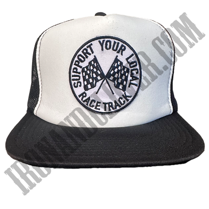 Support Your Local Race Track Snapback Hat