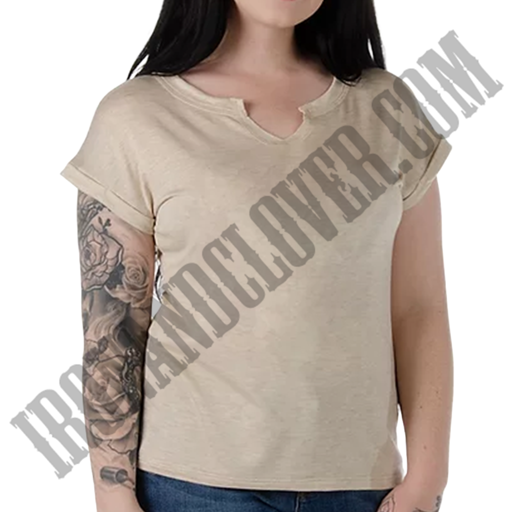 Basic Oat Colored Tee