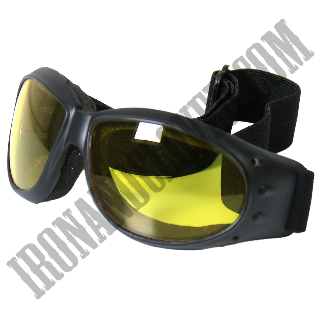 Yellow Eliminator Riding Goggles