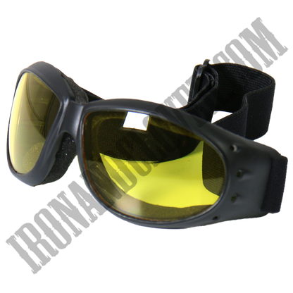 Yellow Eliminator Riding Goggles