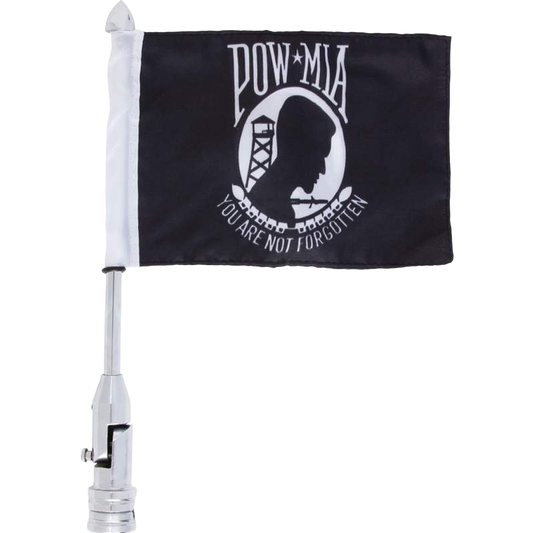 POW★MIA Flag & Flagpole Mount