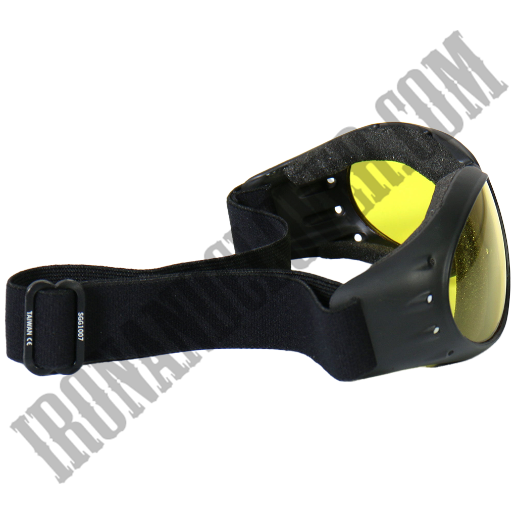 Yellow Eliminator Riding Goggles