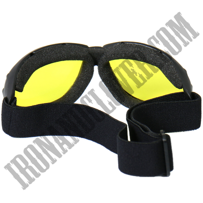 Yellow Eliminator Riding Goggles